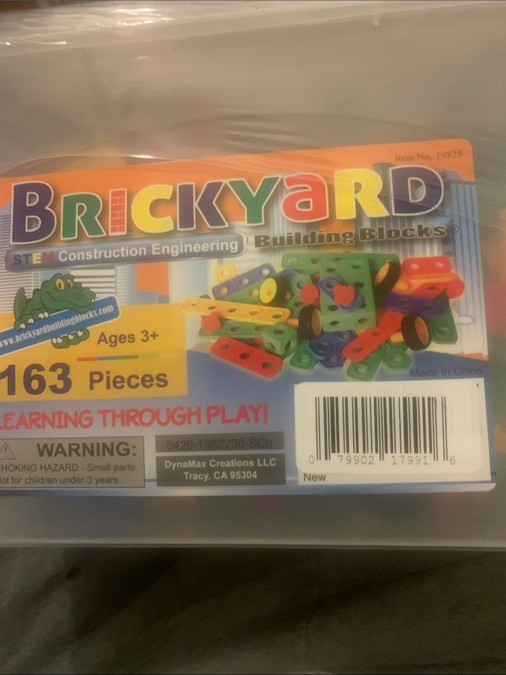 Brickyard 163-Piece Kids Building Blocks Set - Multicolor